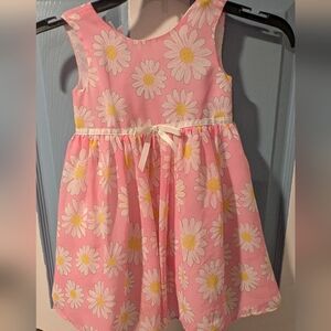 Pink Daisy Kids Dress